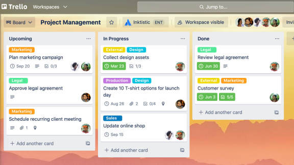 Trello tutorial project management