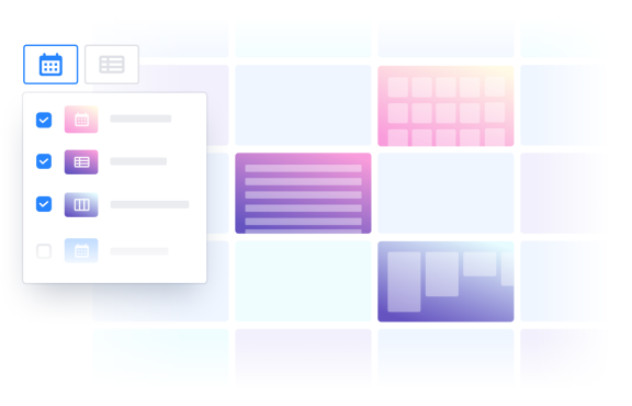 An illustration showing a Trello Workspace view