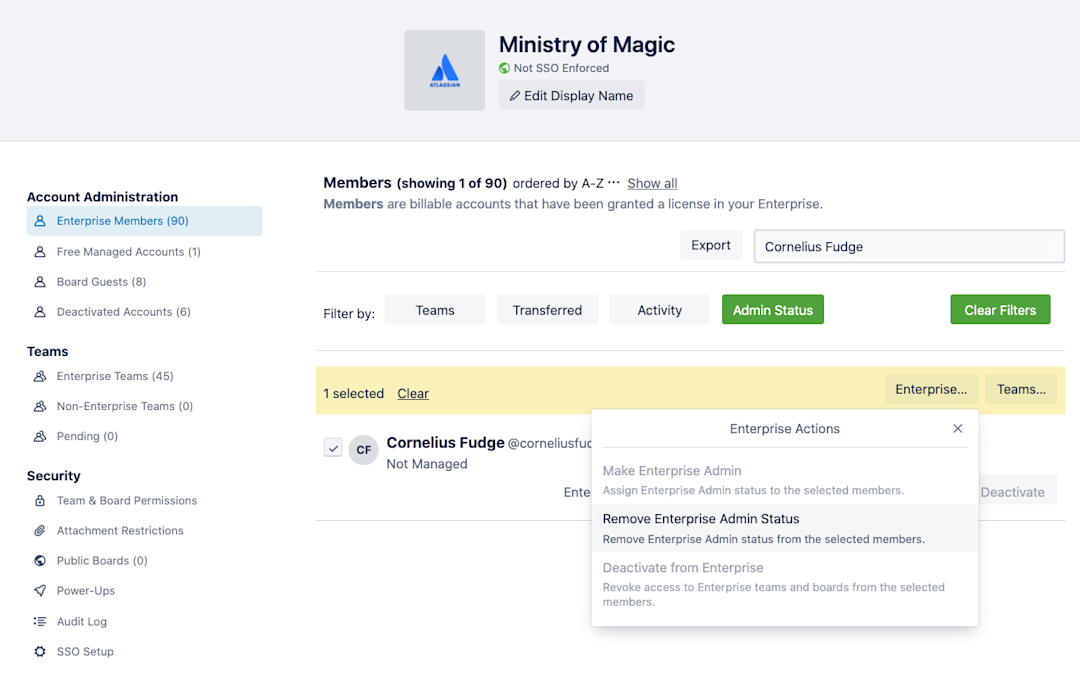Enterprise Admins and the Trello Enterprise Admin Dashboard Trello