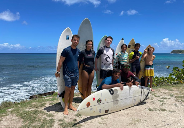 Anse Bertrand ce matin 12 avril