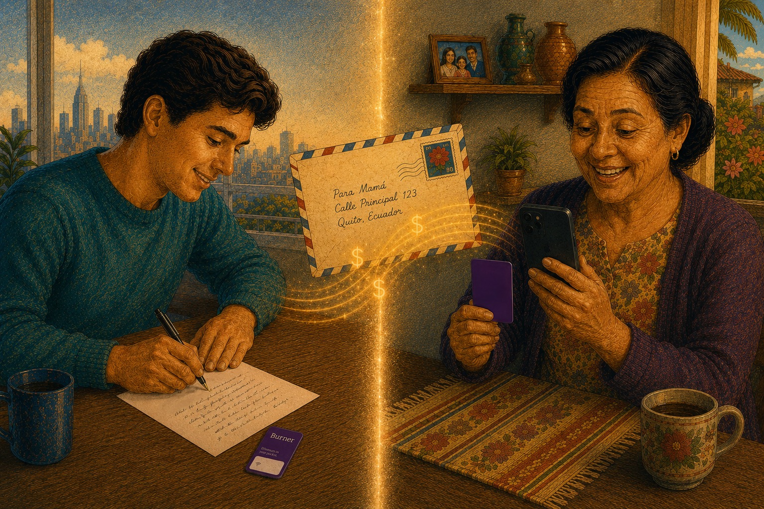 Send Money Home Splash