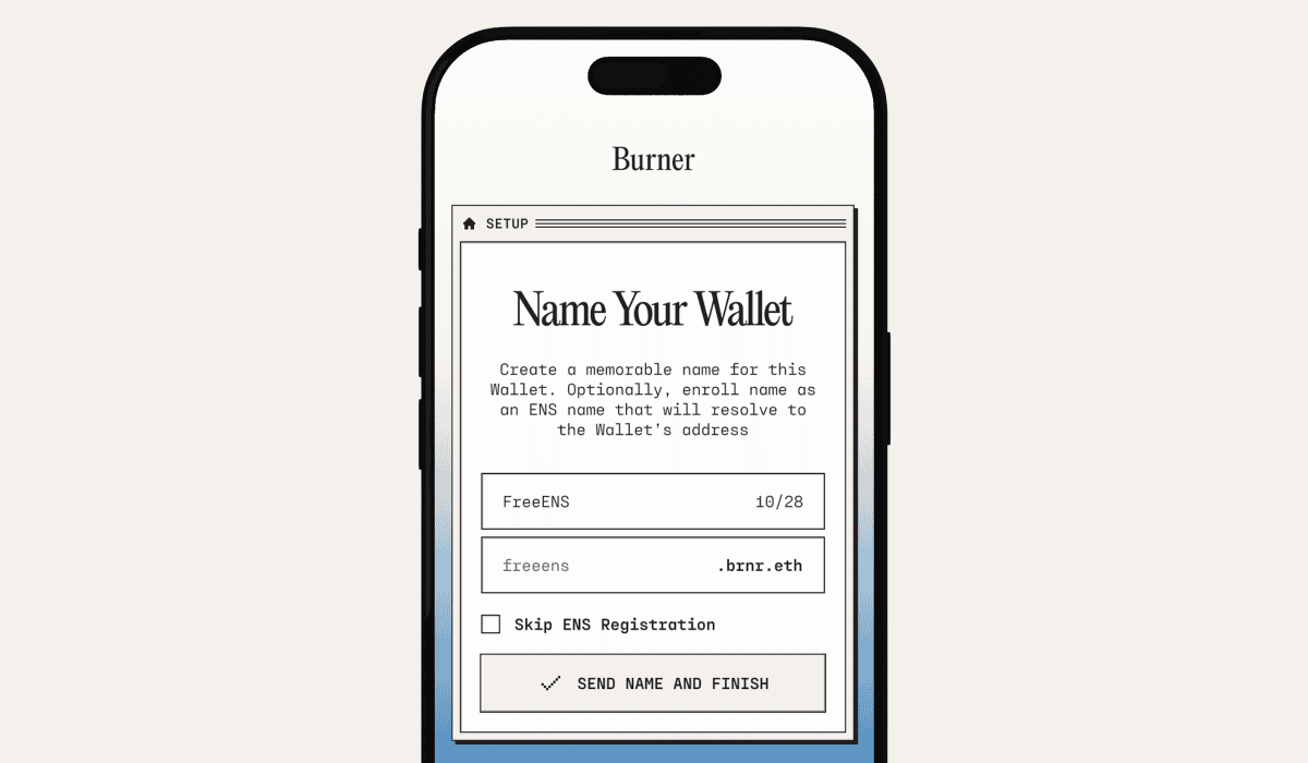 ENS Name Onboarding