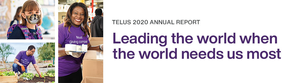 telus 2020 annual report ipsas 21