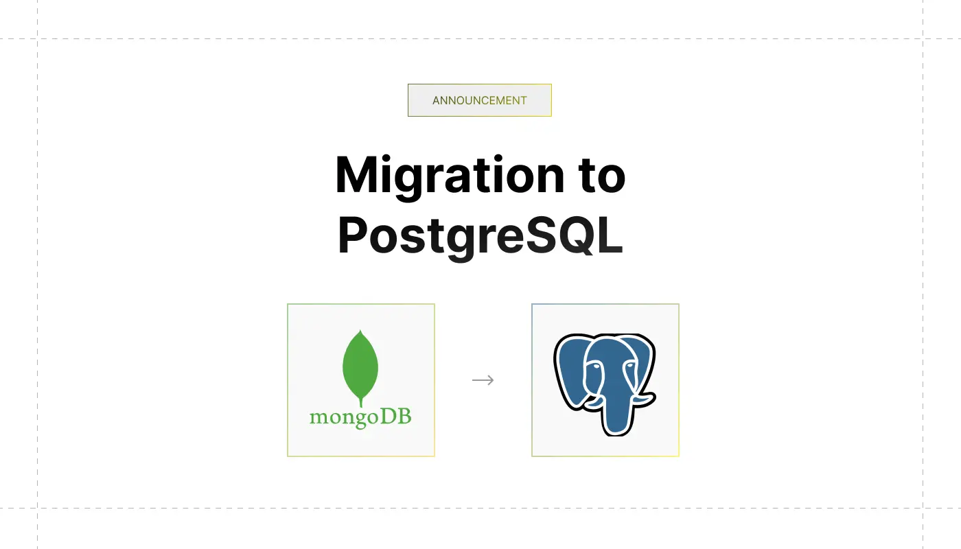 Migration to PostgreSQL