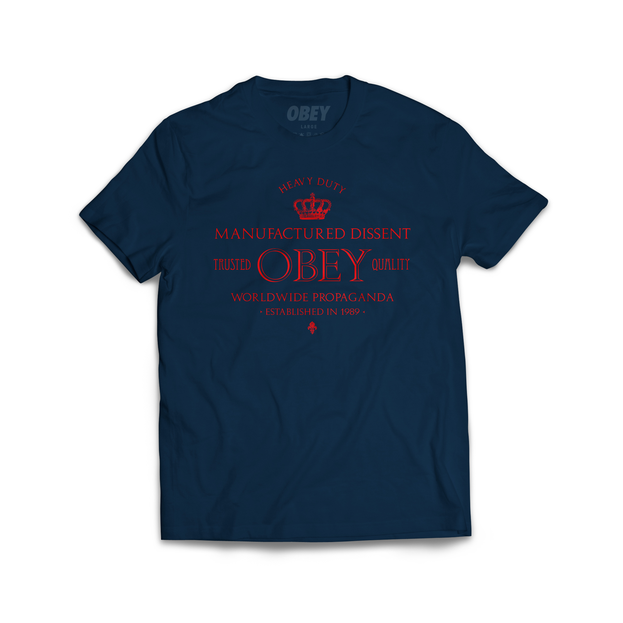 scottfuller obey tee crown