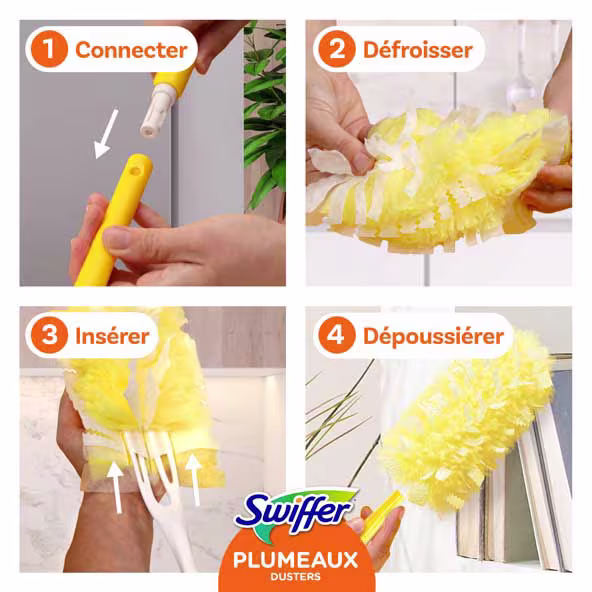 Guide étape par étape de l'utilisation des Swiffer Dusters pour un nettoyage et un dépoussiérage efficaces