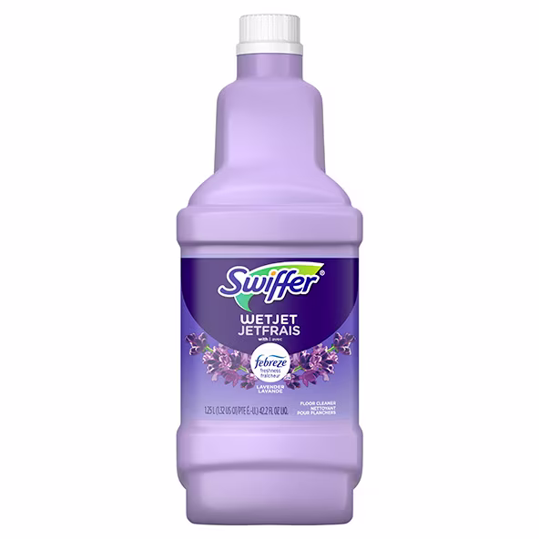 Recharge de solution nettoyante multi-surfaces Swiffer® JetFrais au parfum Lavande de Febreze 1 unité