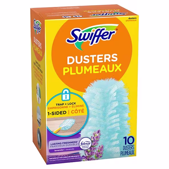 Recharges pour plumeaux Swiffer® au parfum Lavande vanillée et réconfort de Febreze 10 unités