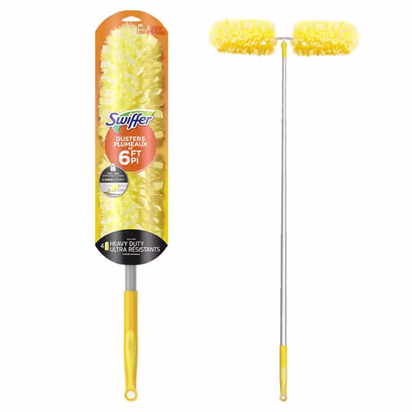 Plumeaux Swiffer® Ultra résistants avec manche super télescopique de 1,8 m (6 pi)