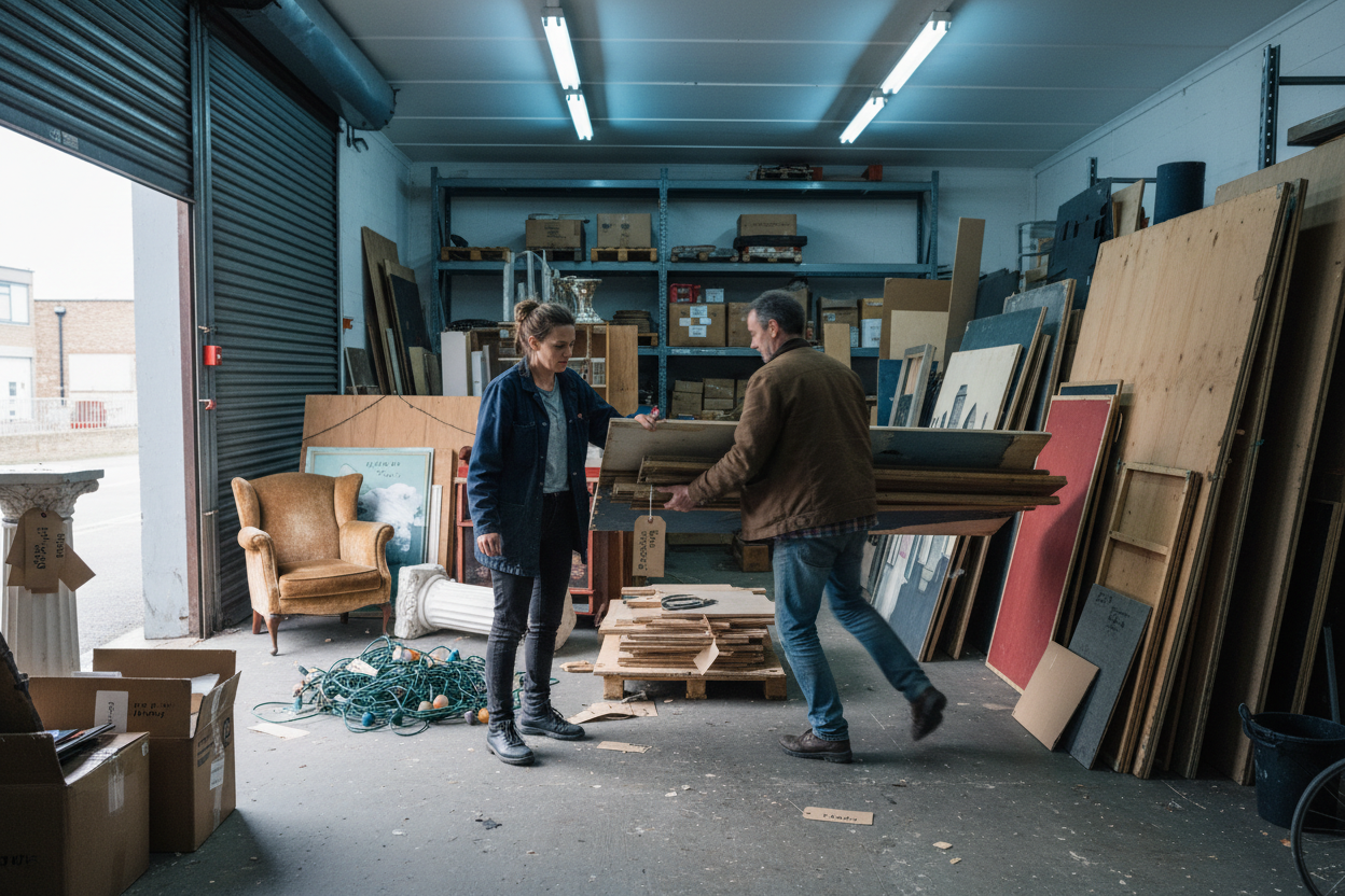 The Walthamstow couple giving theatre and film props a second life