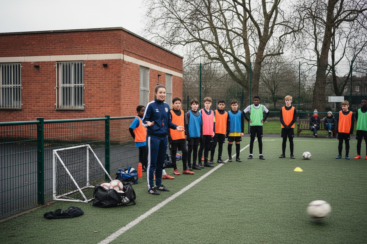 Waltham Forest coach Sara Fahad named national female grassroots coach of the year