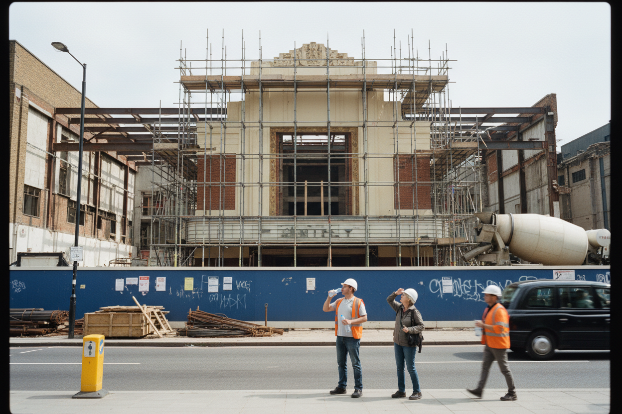 Heatwaves push back Highams Park's Regal Cinema opening to spring 2028