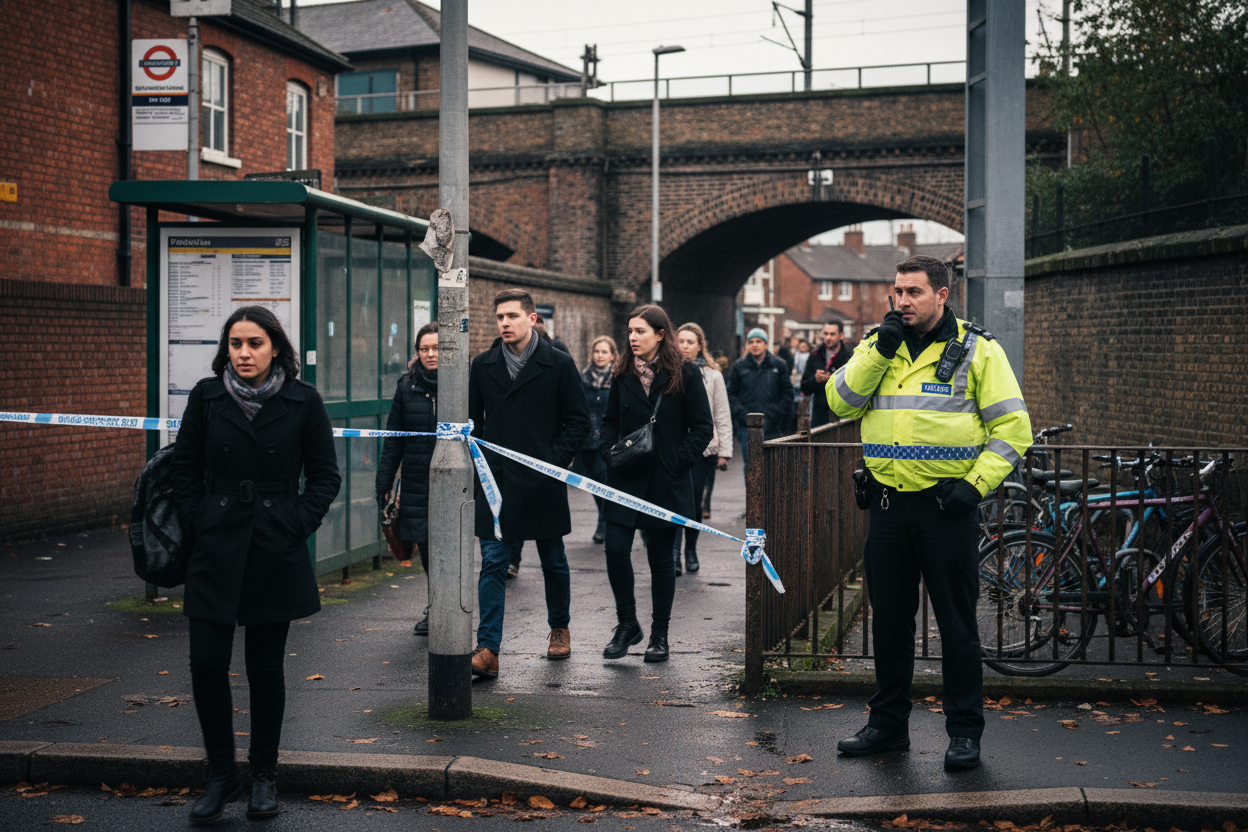 Man, 49, taken to hospital after early-hours stabbing outside Walthamstow Central
