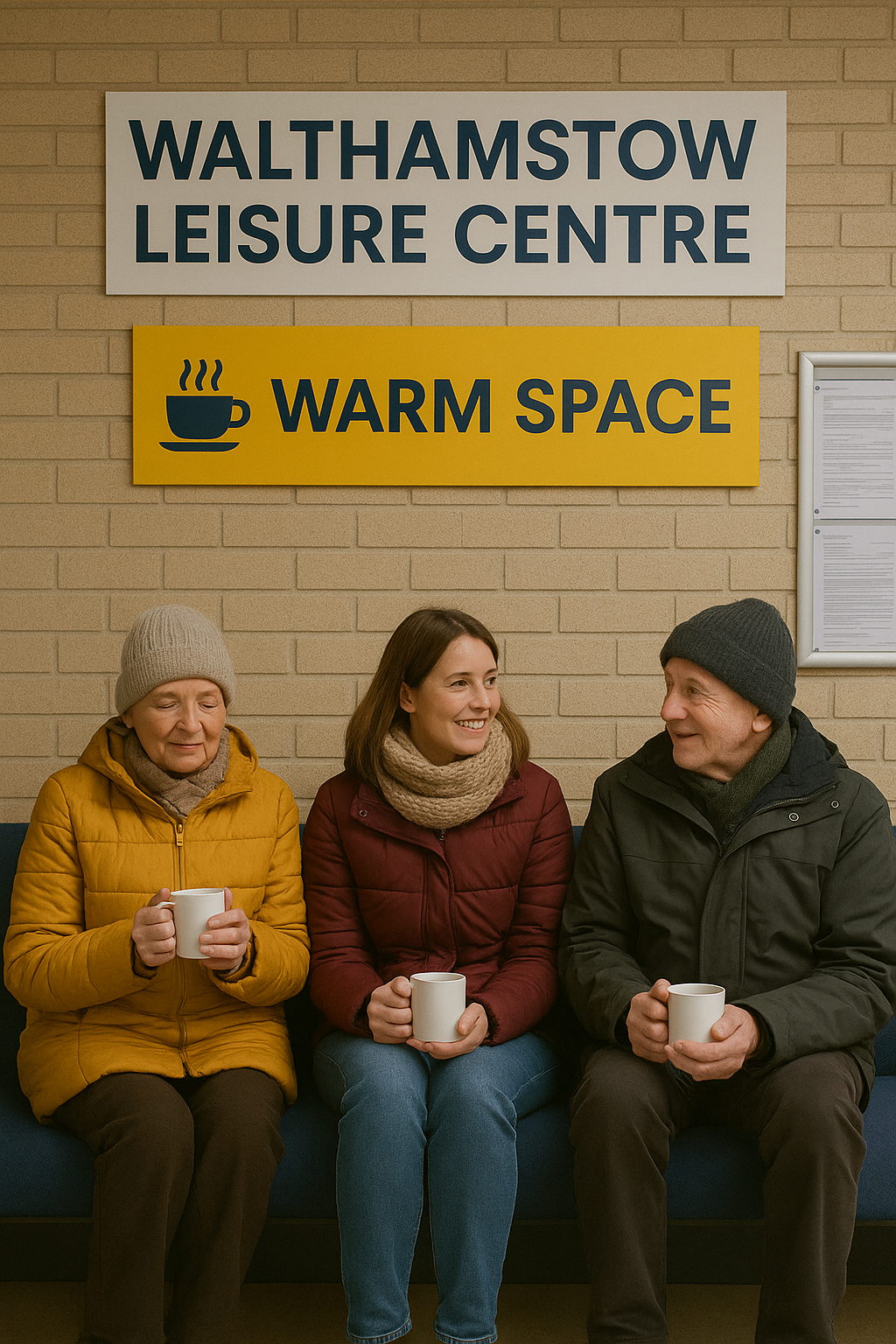 Warm Spaces Return to Walthamstow Leisure Centres This Winter