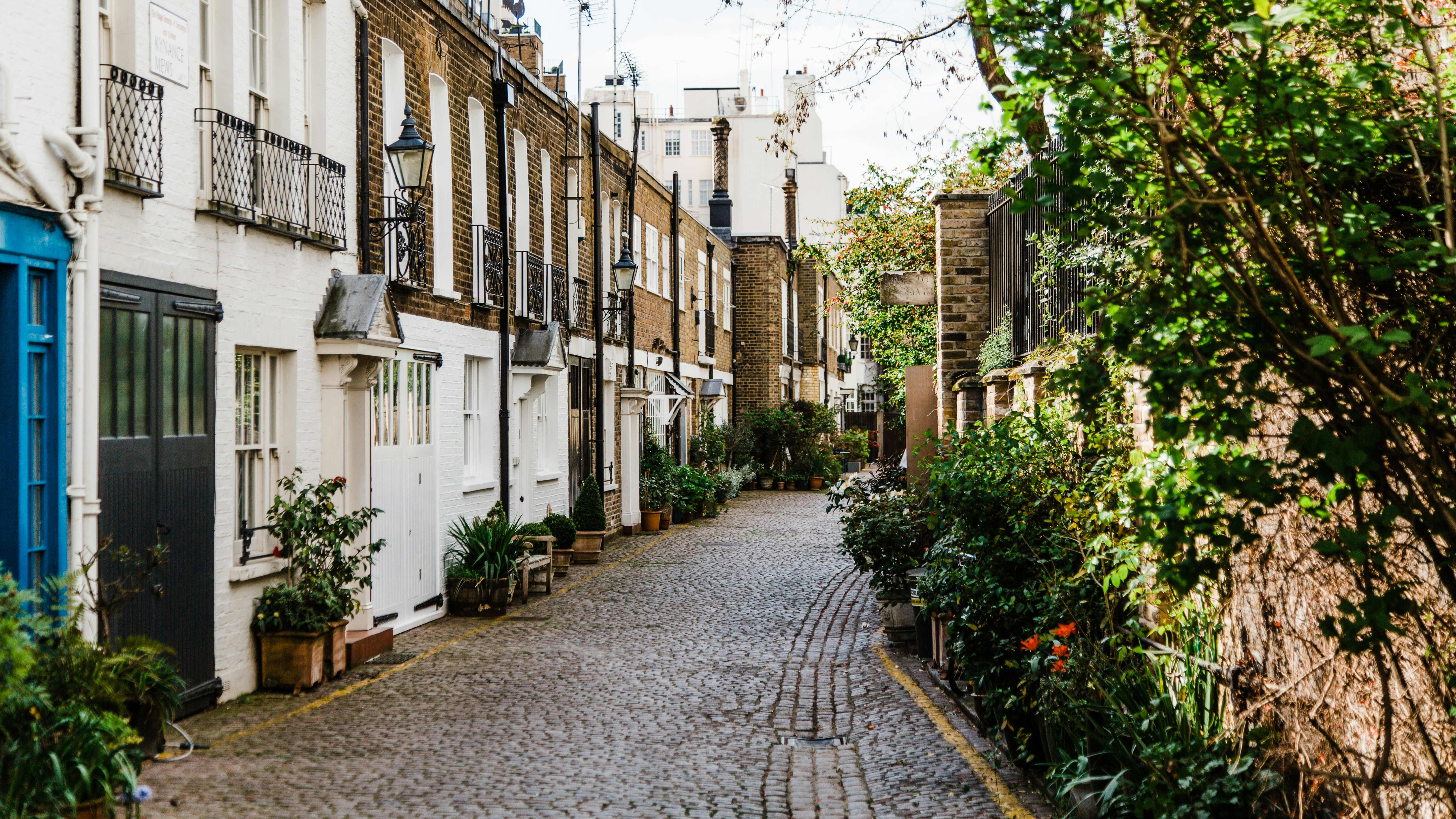 Row of terraced houses