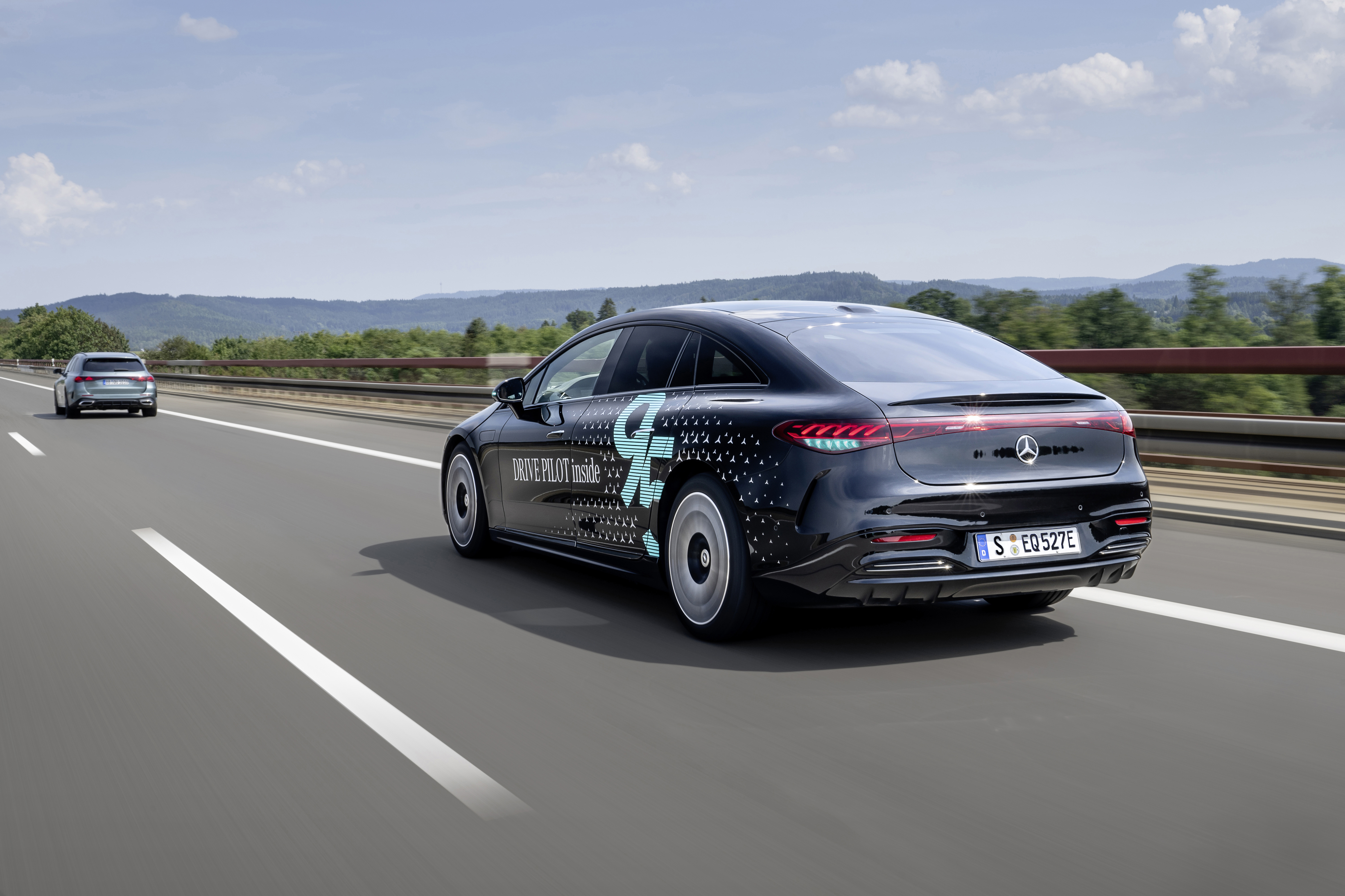 Mercedes-Benz self-driving car
