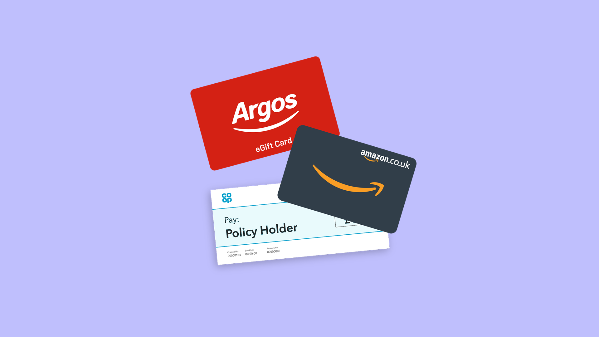 Over 50 gift card images