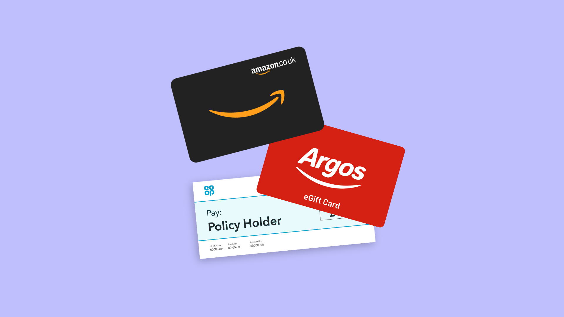 Over 50 gift card images