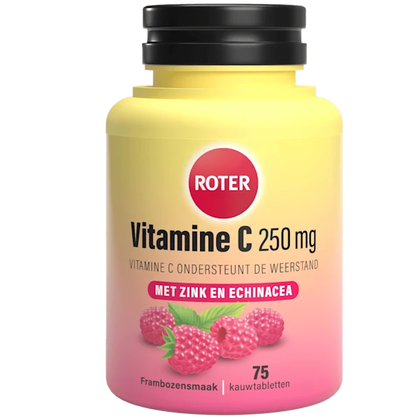 Roter Vitamine C forte weerstand kauwtablet