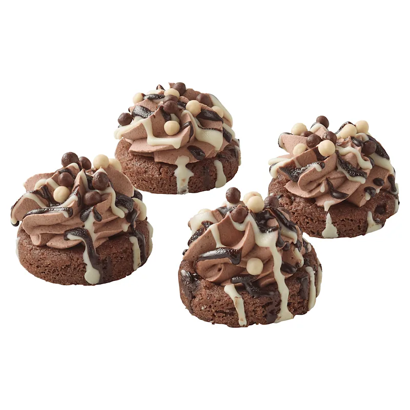 PLUS Korenlanders Mini topped double chocochip cookies