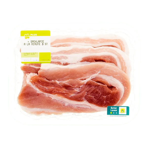 PLUS Speklapje a la minute 3 stuks