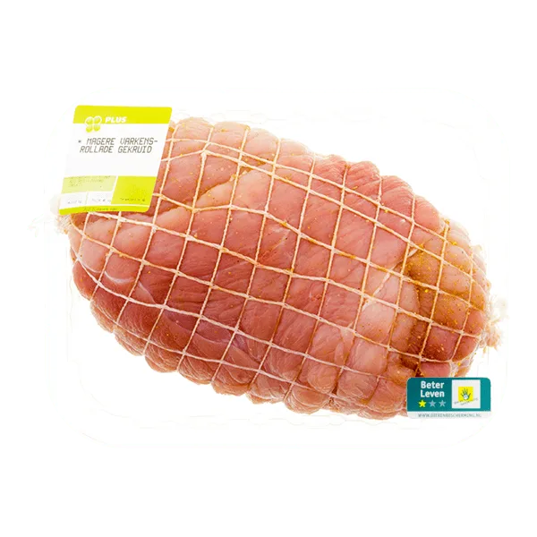 PLUS Varkensrollade mager ongekruid