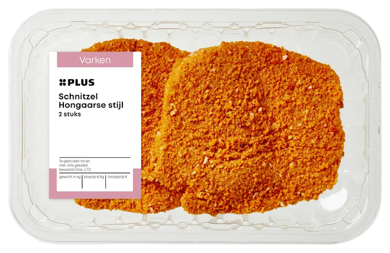 PLUS Schnitzel Hongaarse stijl 2 st