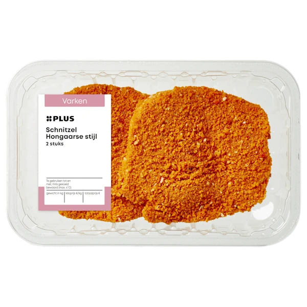 PLUS Schnitzel Hongaarse stijl 2 st