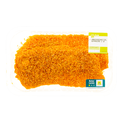 Gepaneerde schnitzel 2 stuks