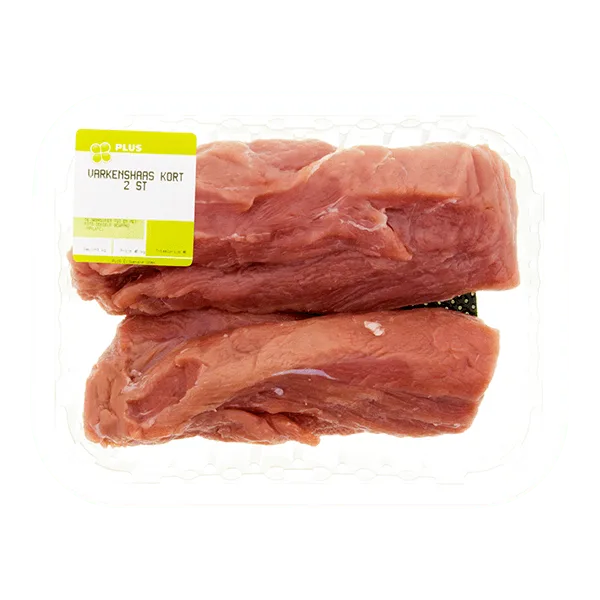 PLUS Varkenshaas kort 2 stuks