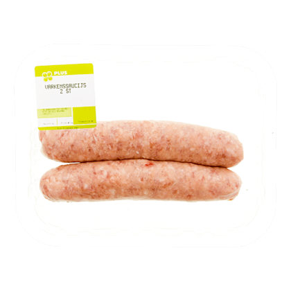 Saucijs gemengd 2 stuks