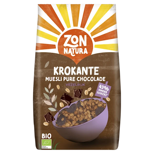 Zonnatura Krokante Muesli Chocolade