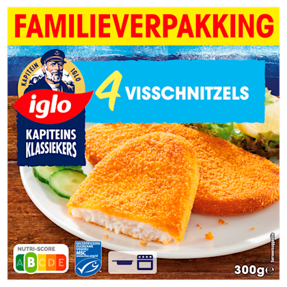 Kapitein Klassiekers Visschnitzel