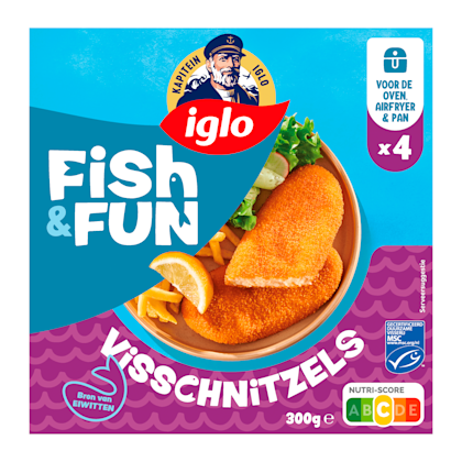 Kapitein Klassiekers Visschnitzel