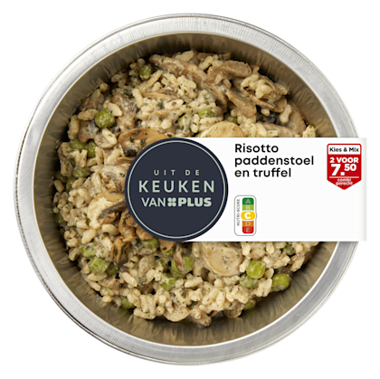 Risotto paddenstoel en truffel
