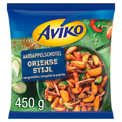 Aardappelschotel Griekse Stijl
