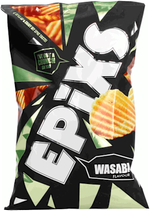 Ribbelchips Wasabi