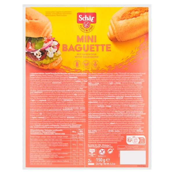 Schär Glutenvrije mini baguette