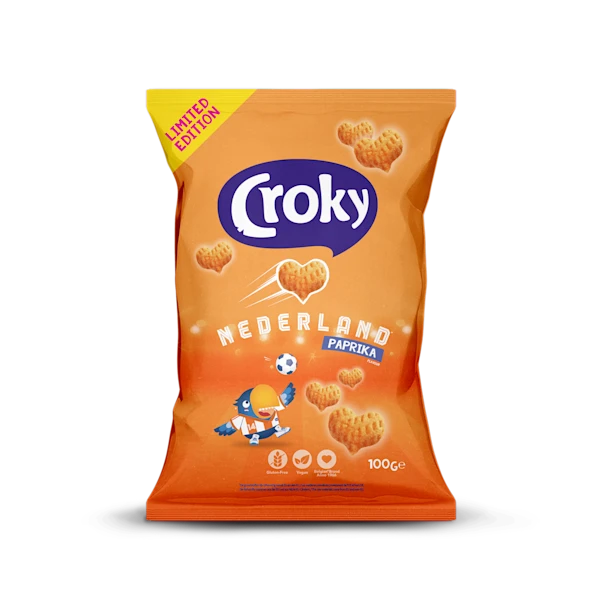 Croky Paprika chips wk-editie