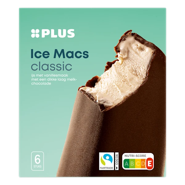 PLUS Icemacs classics Fairtrade