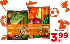 Verspakketten oranje