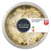 Uit de keuken van PLUS Aardappelgratin met truffel