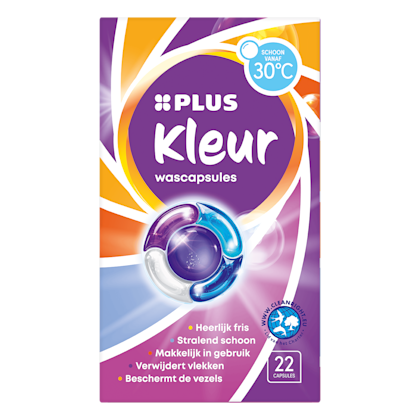 Wascapsules kleur 22st