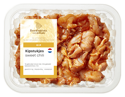 Kipstukjes sweet chili
