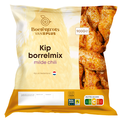 Kipborrelhapjes milde chili