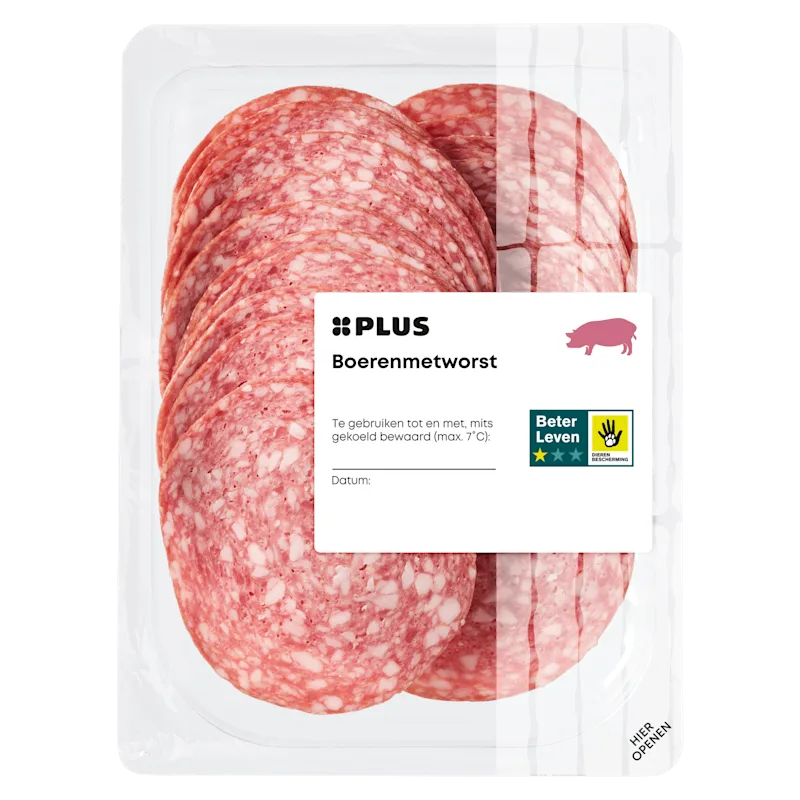 PLUS Boerenmetworst