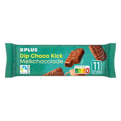 Dip Choco Kick melkchocolade koekjes