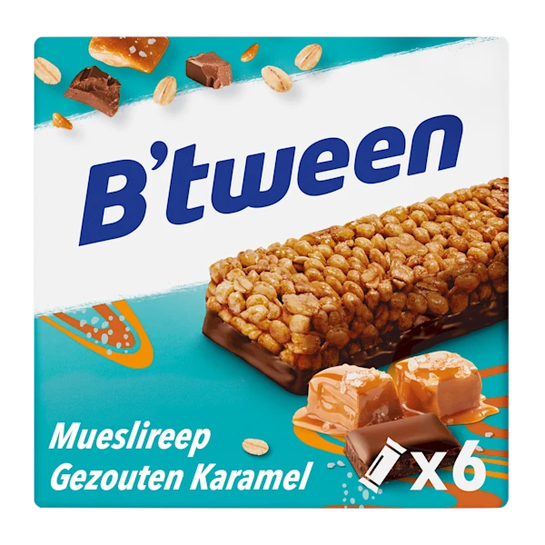 B'tween Mueslireep Gezouten Karamel