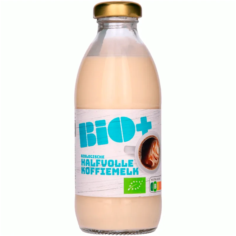 BIO+ Koffiemelk halfvol