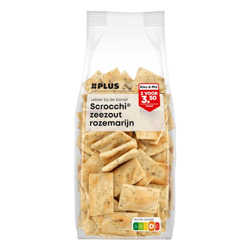 PLUS Scrocchi rozemarijn zeezout